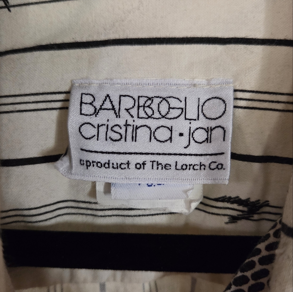 Barboglio Cristina Jan 1980s Multicolor Cotton‎ Jumpsuit - Picture 8 of 10